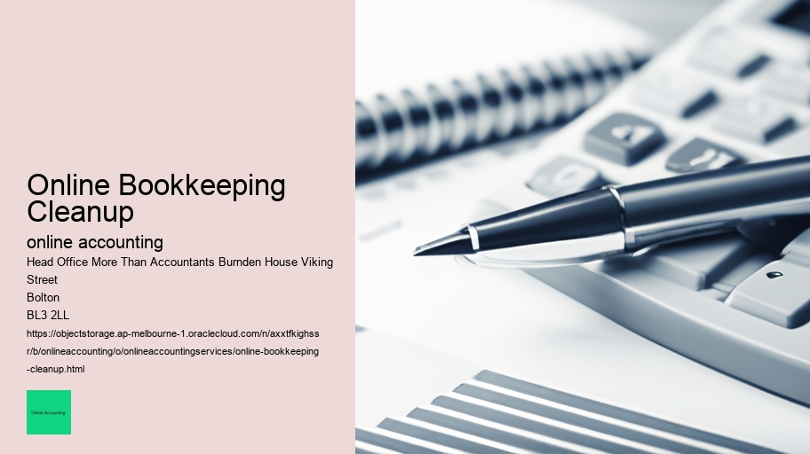 Online Bookkeeping Cleanup