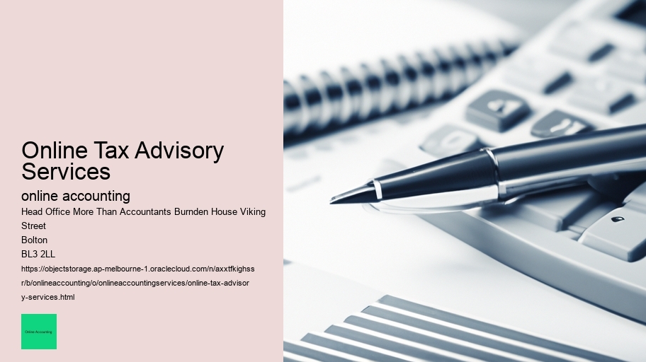 Online Tax Advisory Services