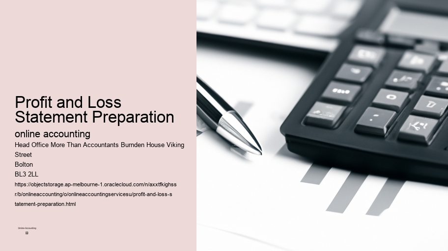 Profit and Loss Statement Preparation