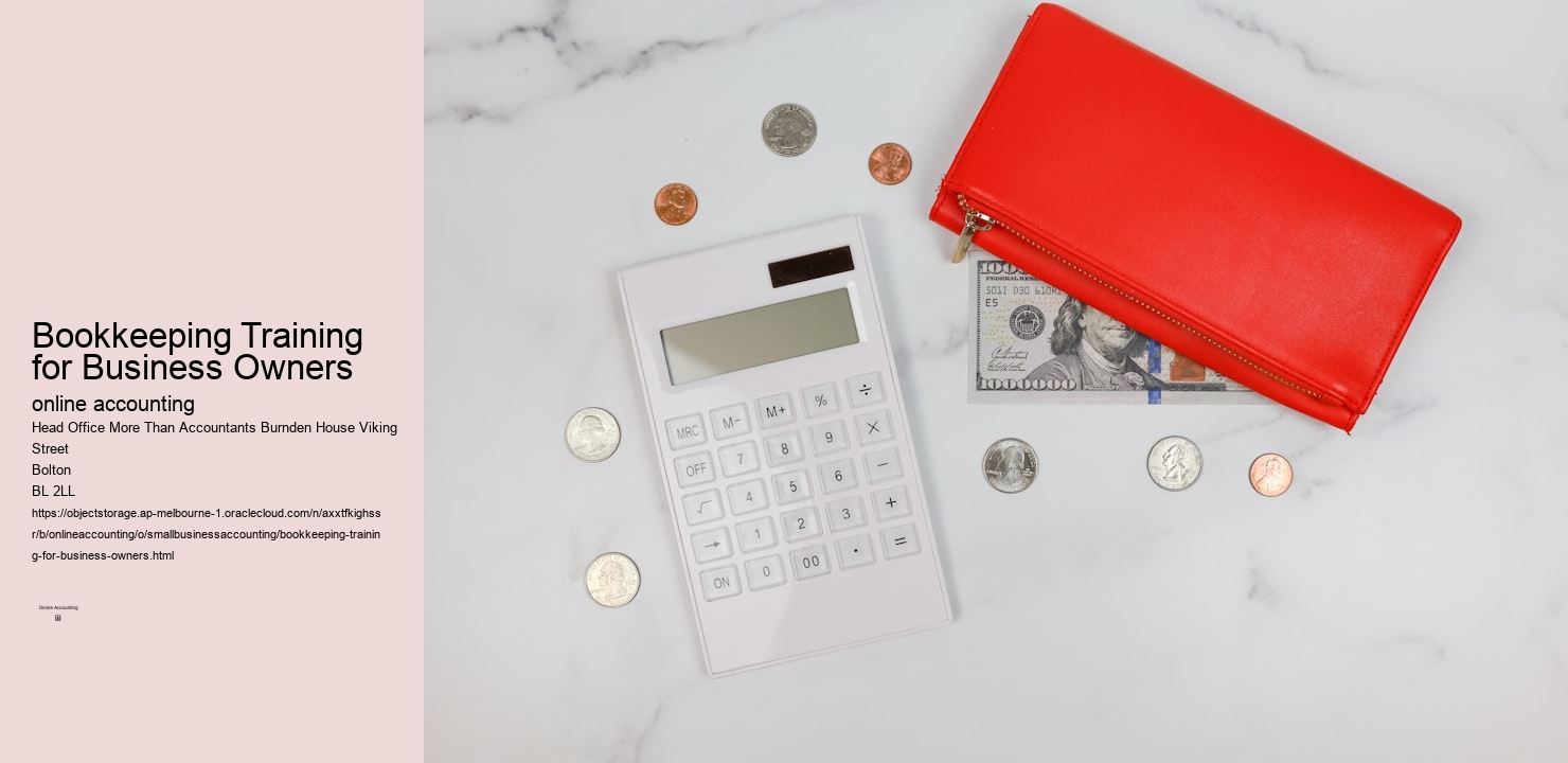 Bookkeeping Training for Business Owners