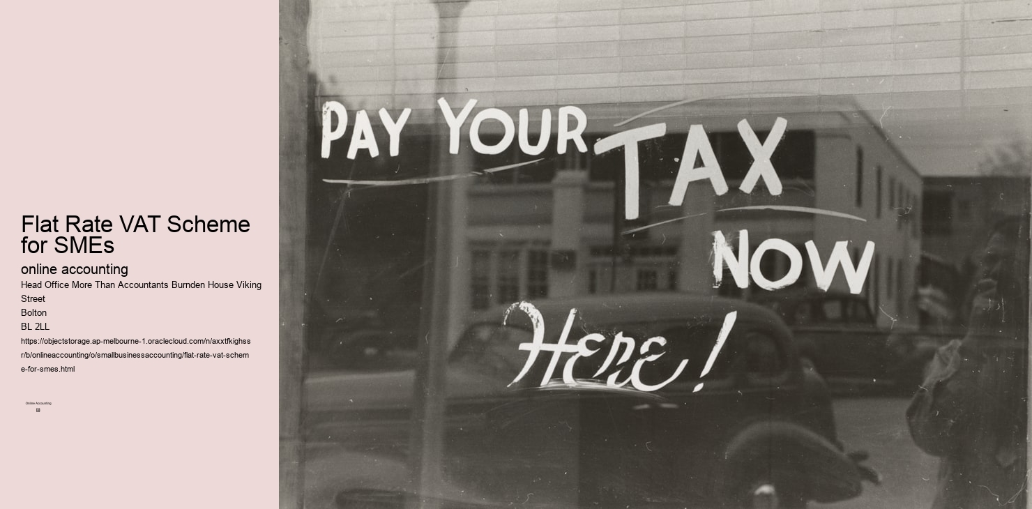 Flat Rate VAT Scheme for SMEs