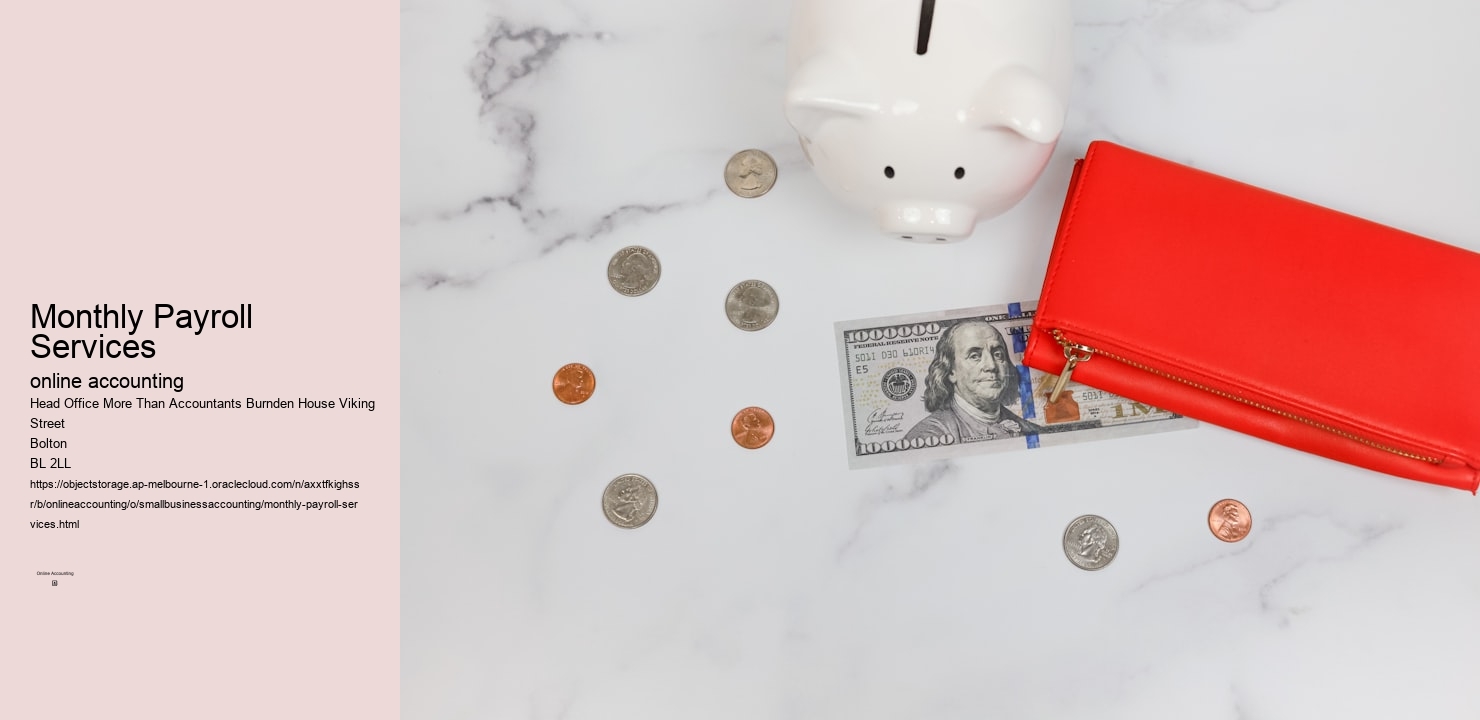 Monthly Payroll Services