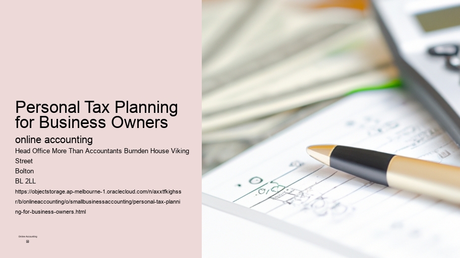 Personal Tax Planning for Business Owners