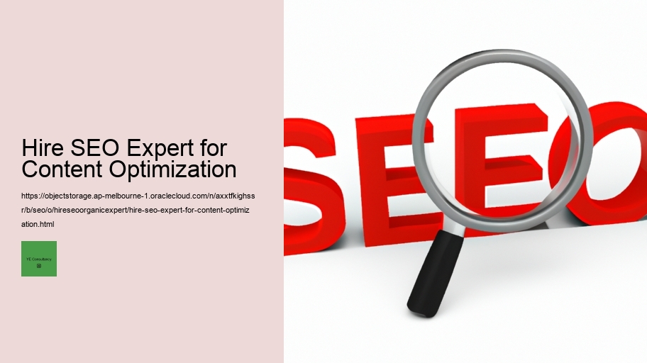 Hire SEO Expert for Content Optimization